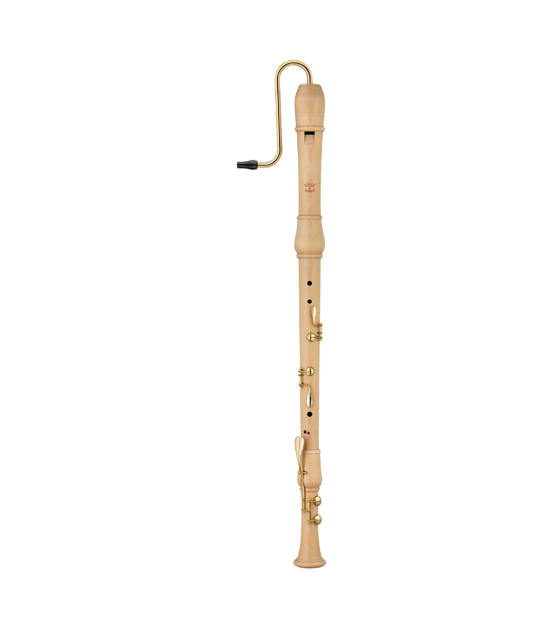 [moeck2520] MK 2520 Rondo bas met kleppen, esdoorn