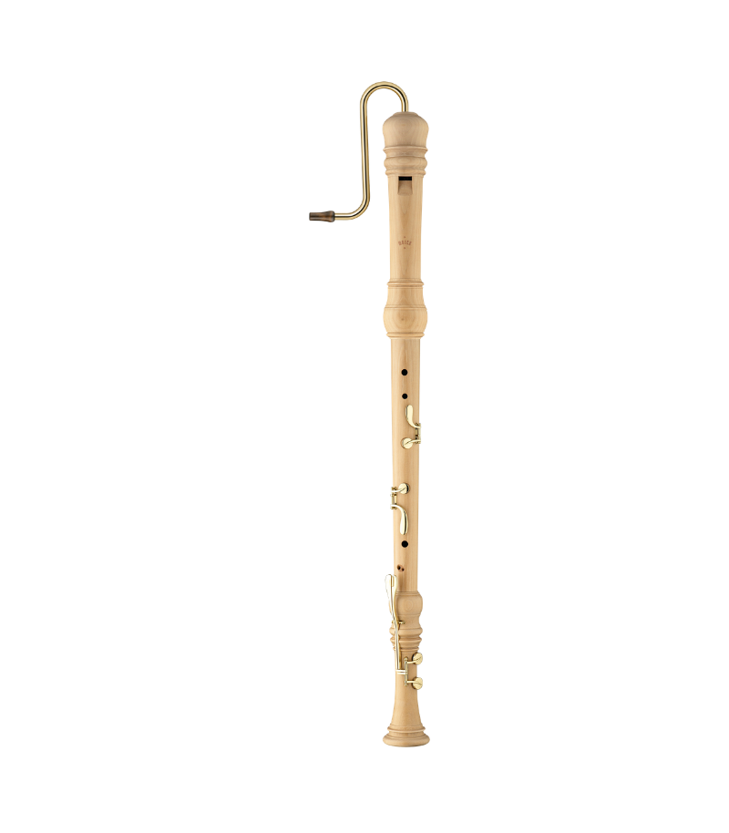 [moeck4520] MK 4520 Rottenburgh basblokfluit, esdoorn