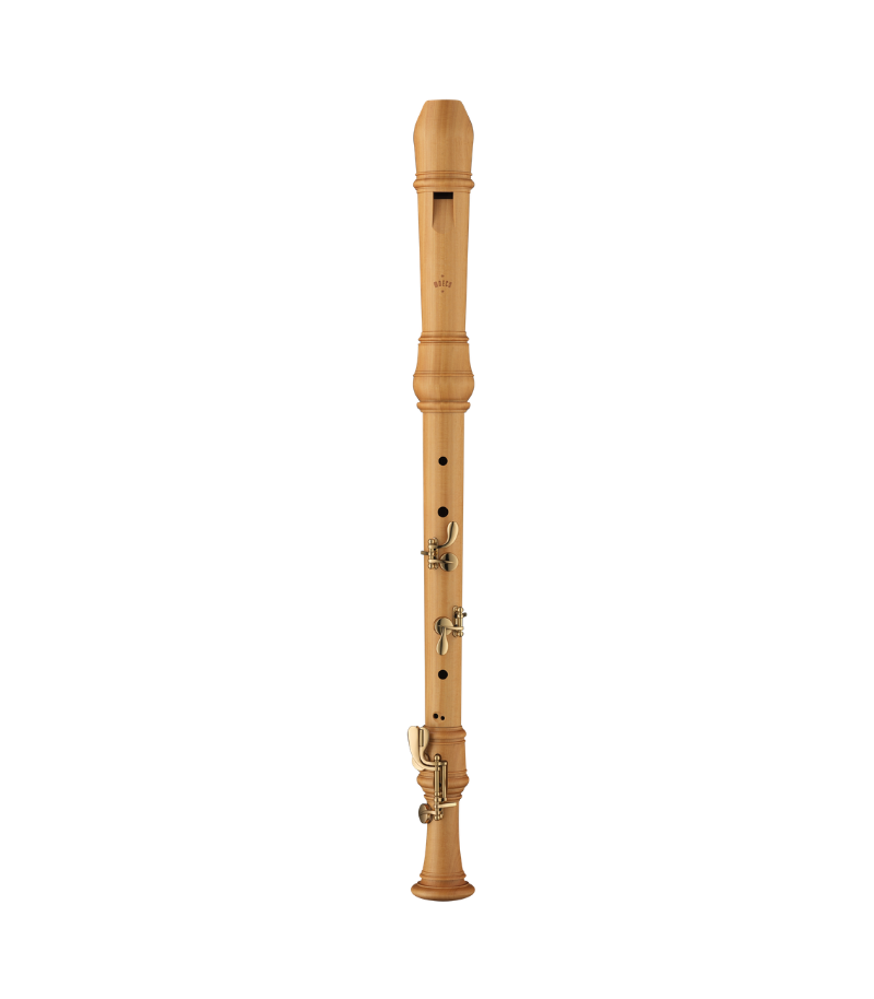 [moeck4924] MK 4924 Rottenburgh tenorblok met drie kleppen, buxus
