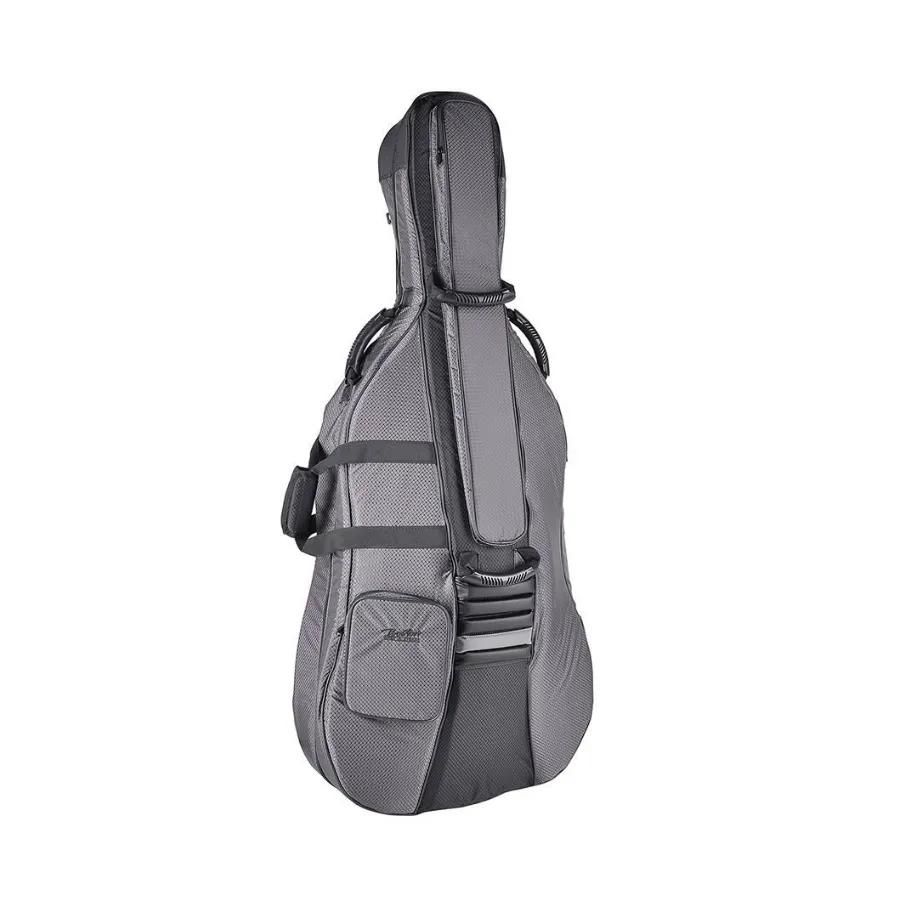 [ct-844] Cellotas 4/4 - grijs ripstop nylon - topritsen en heel stevig en licht