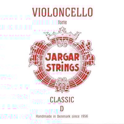 [JCE-D-RD] JARGAR cellosnaar, re, (D-2), 4/4 hard, flexi-metal