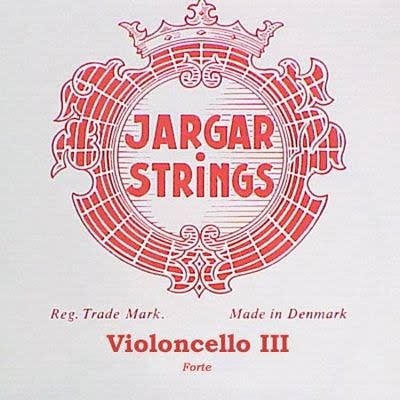 [JCE-G-RD] JARGAR cellosnaar, sol (G-3), 4/4 hard, flexi-metal