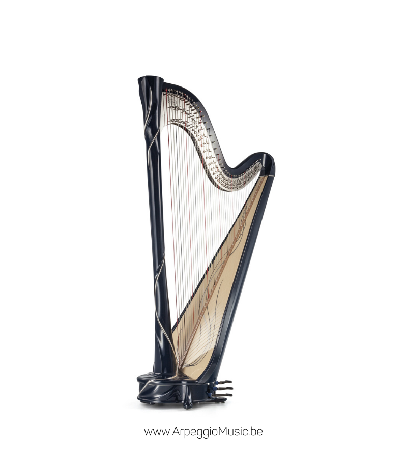 SALVI Diva pedaalharp - Dark Blue
