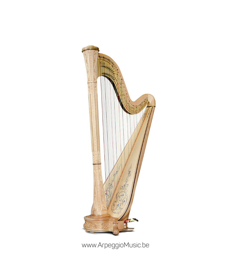 SALVI Minerva pedaalharp - Natural
