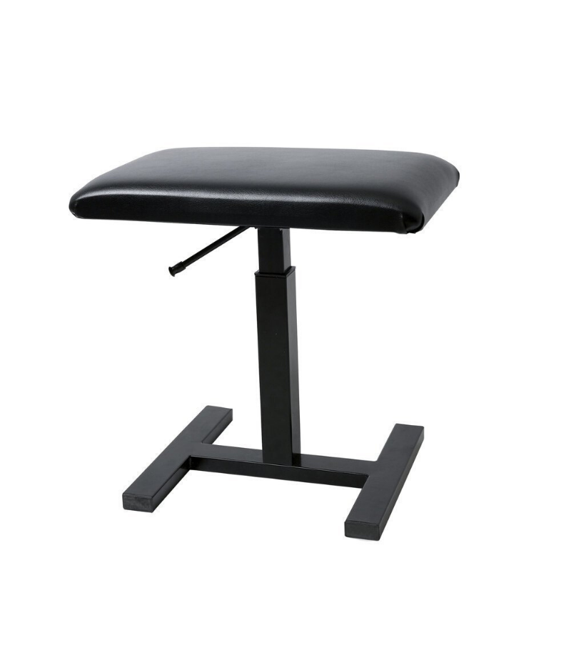 [harpstoel] Hydraulische bank/stoel zwart