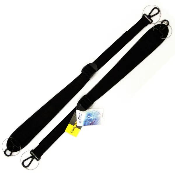 Rugzakriemen voor koffer cello met beveiligingskabel . Gewa/ art. nr : 392540