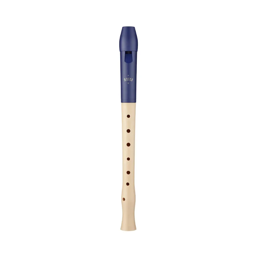 [moeck1024] MK 1024 sopraan/ barok / enkel Blauw kopstuk