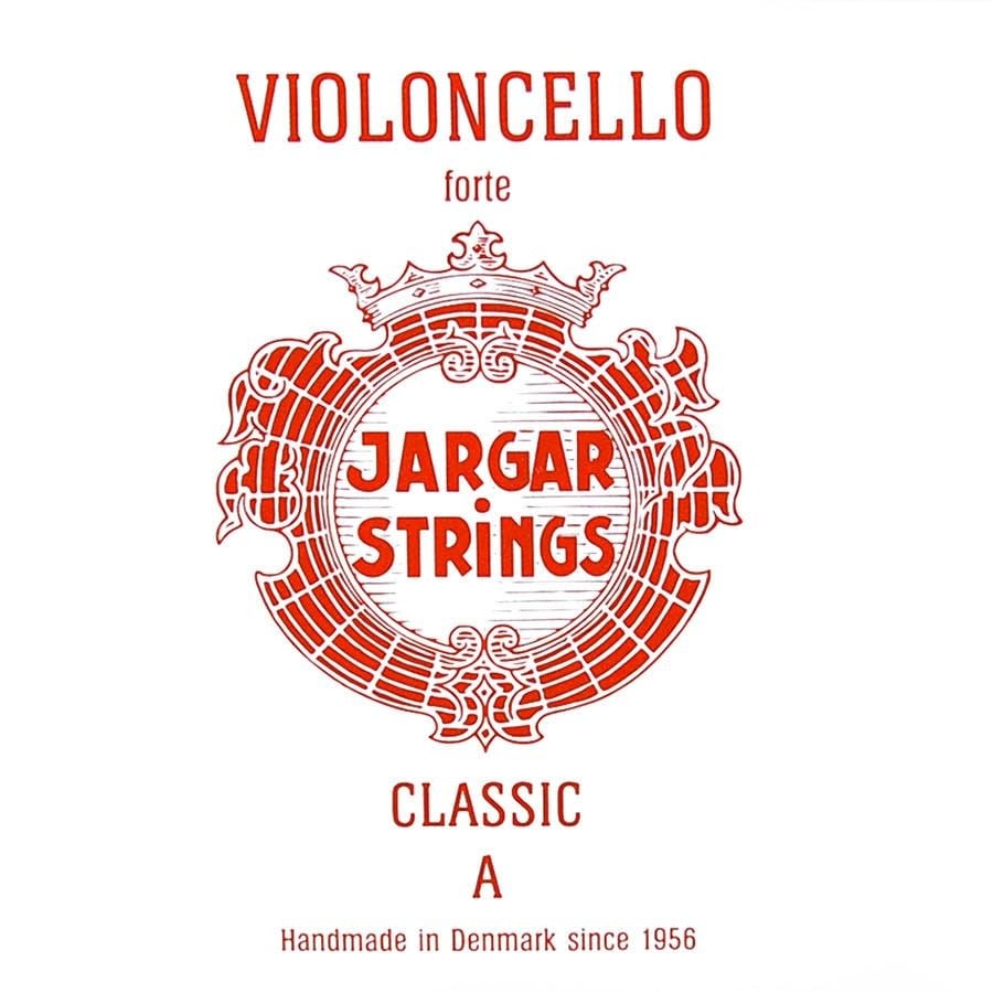 JARGAR cellosnaar, la ( A-1), 4/4 hard, flexi-metal