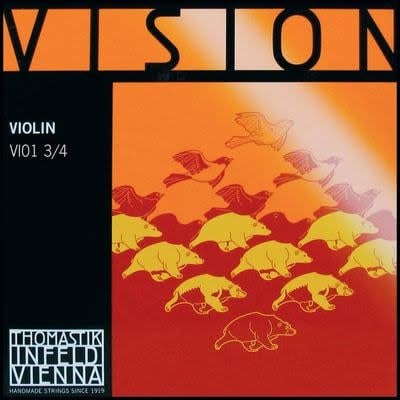 THOMASTIK Vision vioolsnaar, mi (e-1), 3/4