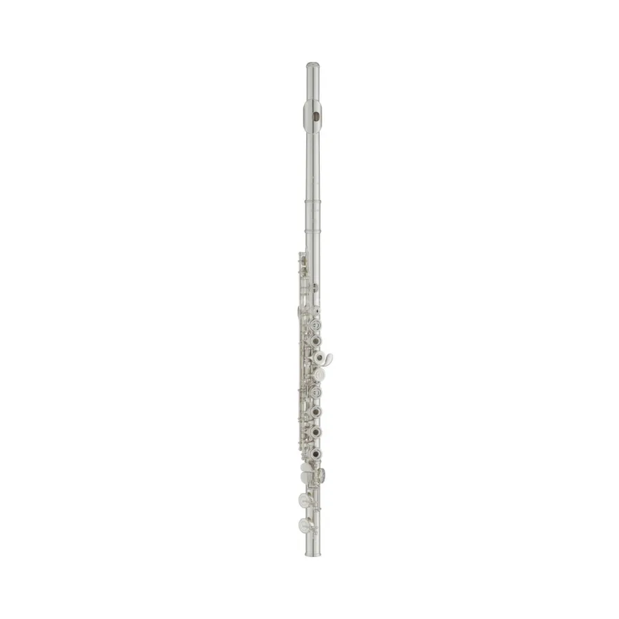 [yfl] YAMAHA  dwarsfluit 372 - offset - open kleppen - zilveren kopstuk - incl. 15% korting