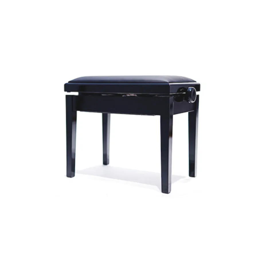 [harpstoel] Discacciati hydraulische bank/stoel 810 SKAI BLACK