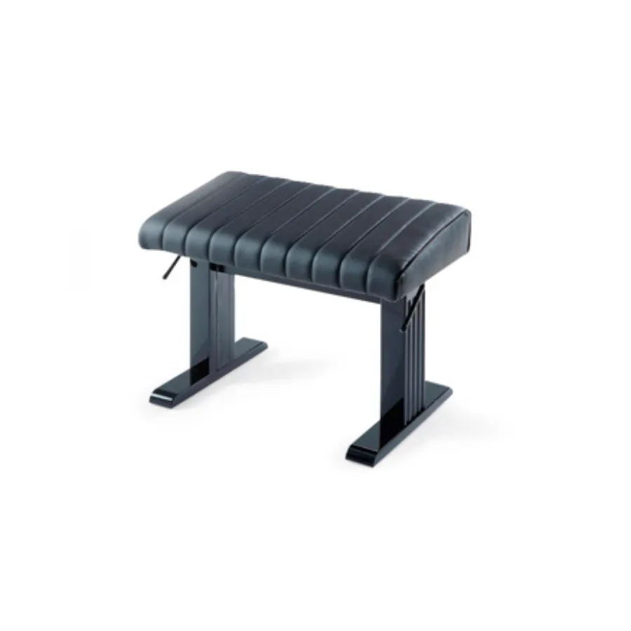 [harpstoel] Discacciati hydraulische bank/stoel 810 SOFT VELVET BLACK