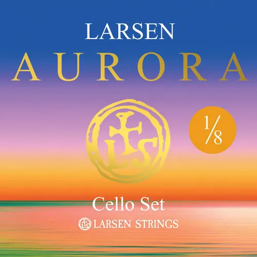 [aurora] LARSEN Aurora, snarenset cello 1/8, medium