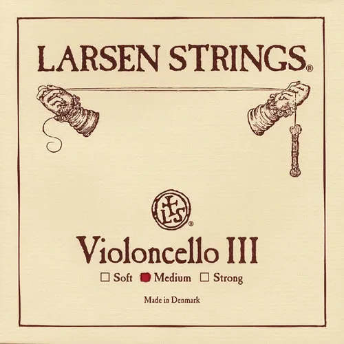 LARSEN cellosnaar, sol (G-3), 4/4, NORMAL