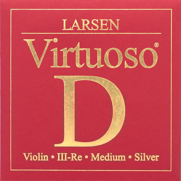 [larsenvv3] LARSEN Virtuoso vioolsnaar, re (d-3)