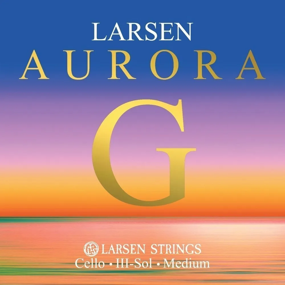 LARSEN Aurora, cellosnaar, sol (G-3), 4/4, medium
