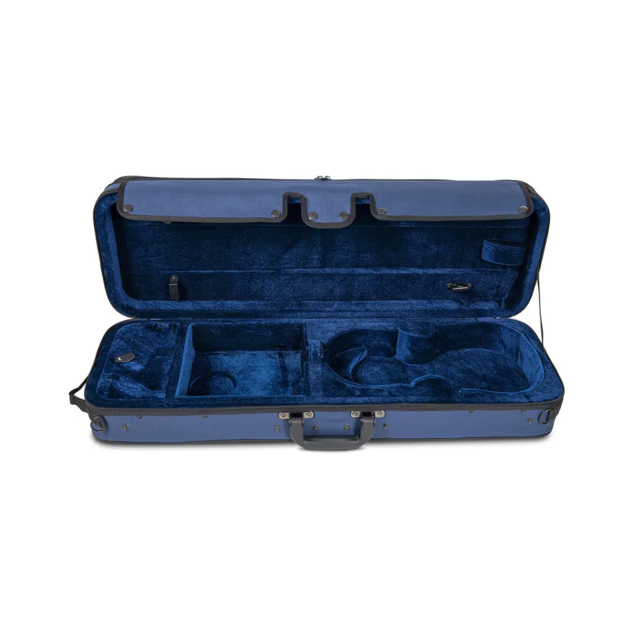 Vioolkoffer Gewa Pure (Rechth.) blauw 4/4