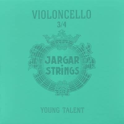 [jce-set-34] JARGAR Young Talent snarenset cello, 3/4