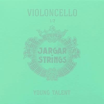 [jce-set-12] JARGAR Young Talent snarenset cello, 1/2