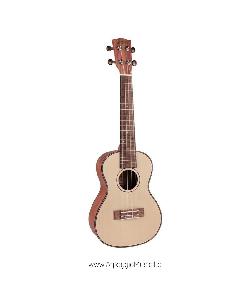 [UKC-410] ADVANCED Korala concert ukelele - vurenhout en sapele