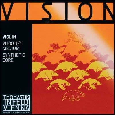 [vision] THOMASTIK Vision snarenset viool, 1/4