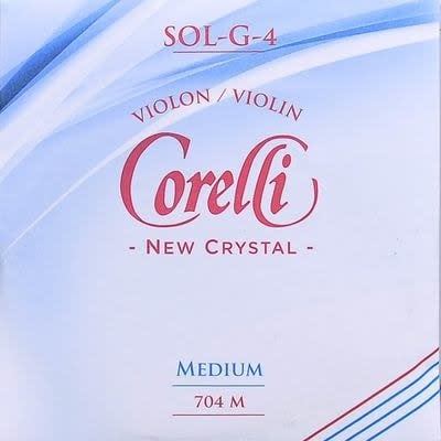 [co-704-m] CORELLI new crystal, vioolsnaar, sol ( g-4), 4/4