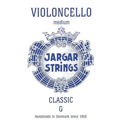 [JCE-G-BL] JARGAR cellosnaar, sol (G-3), 4/4 medium, flexi-metal