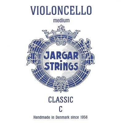 JARGAR cellosnaar, do (C-4), 4/4 medium, flexi-metal