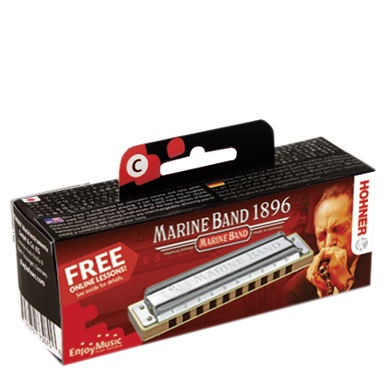 [Hohner marine band] HOHNER Marine Band Classic mondharmonica, C