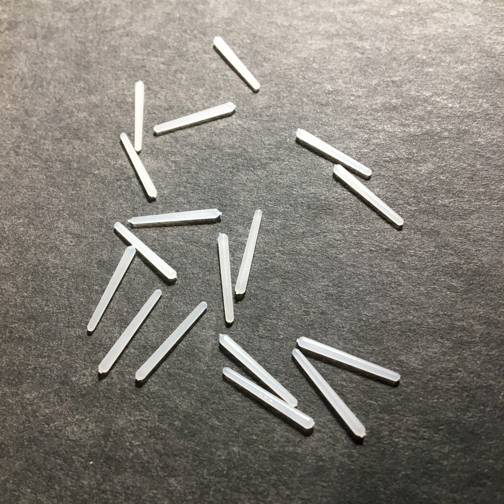 Plectrum klavecimbel delrin PER STUK - rond