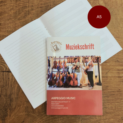 [A82376] Muziekschrift klein (Arpeggio)