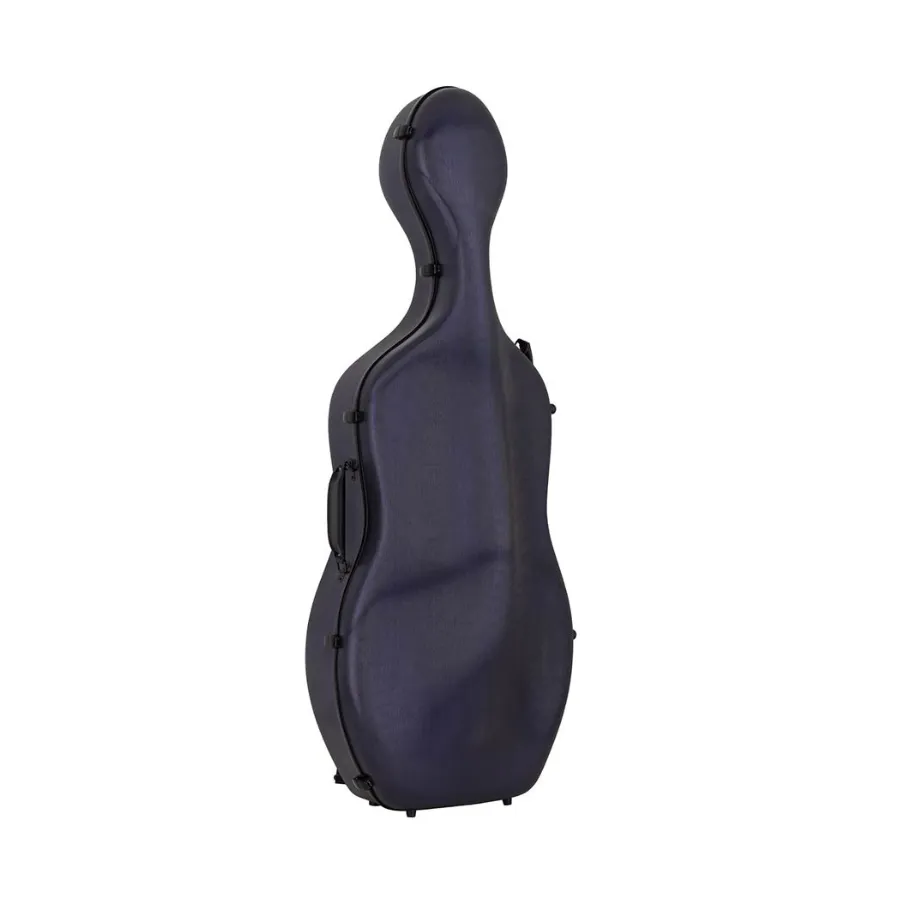 Cellokoffer in geborsteld PVC 4,5 kg (verschillende kleuren)