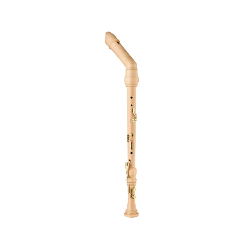 MK 4540 Rottenburgh basblokfluit met knik, esdoorn